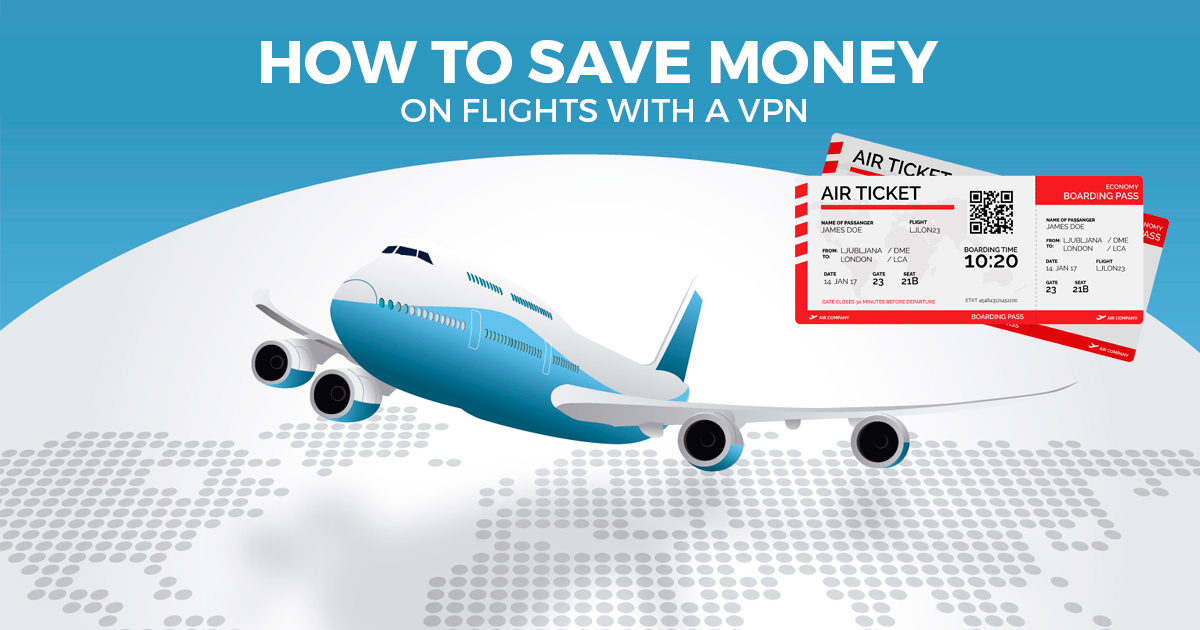 วิธีการประหยัดเงินค่าเครื่องบินด้วย VPN
